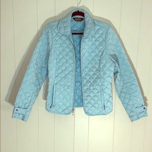 Blue Eddie Bauer Quilted Jacket